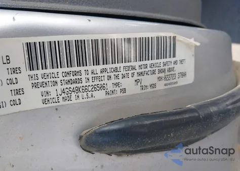 2007 Jeep Grand Cherokee Laredo z USA, uszkodzony, nr VIN 1J8GR48KX7C517339